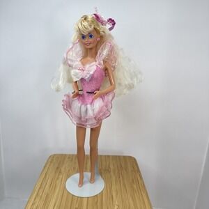 Vintage‎ 1991 Mattel PRETTY SURPRISE BARBIE Doll #9623 w Original Dress, Jewelry